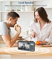 ONGTEED 720P 7-Inch Screen AM/FM Video Radio with Bluetooth Speaker — image 8