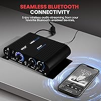 Pyle PFA330BT Wireless Bluetooth Home Audio Amplifier — image 2