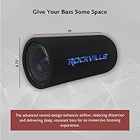 Rockville RTB80A Powered Subwoofer, 8″ — image 3