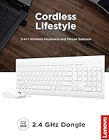 Lenovo 510 Wireless Keyboard and Mouse Combo GX30W75336 — image 2