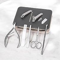 Beauty Power 7-in-1 Manicure Pedicure Set, Matte Gray — image 2