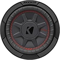 KICKER 48CWRT672 CompRT 6.75″ Subwoofer, DVC, 2-ohm — image 5