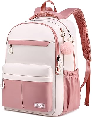 Water Resistant Ergonomic Backpack for Teen Girls