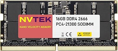 NVTEK 16GB DDR4 2666MHz SODIMM Laptop Memory