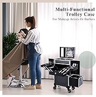 Adazzo Professional Makeup Artist Rolling Train Case — image 2