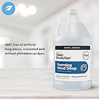 Clean Revolution Foaming Hand Soap Refill, 128 Fl Oz, Fragrance Free — image 2