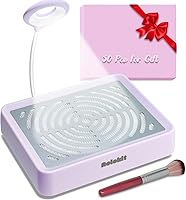 Rolokit Nail Dust Collector with Lamp & 50 Disposable Filters — image 1