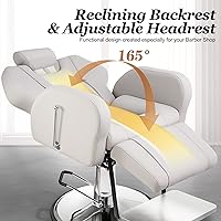 Baasha Barber Chair, Gray — image 5