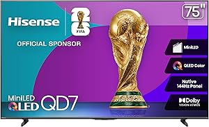 Hisense 75″ QD7 Series Mini-LED 4K Smart Fire TV Review
