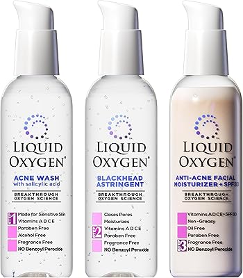 Liquid Oxygen Acne Treatment System