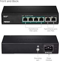 TRENDnet TPE-S50 6-Port PoE+ Switch — image 5