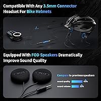 Fodsports FX7 Motorcycle Bluetooth Headset — image 4