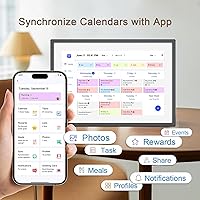 Akimart 10.1-inch Wall Planner Digital Calendar & Chore Chart — image 3