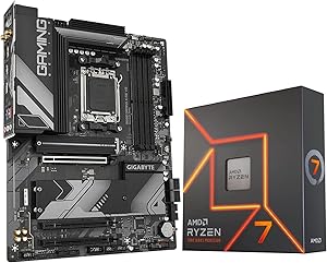 INLAND AMD Ryzen 7 7700X CPU & GIGABYTE B650 Gaming X AX V2 Motherboard