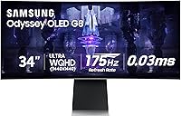 Samsung 34″ Odyssey G85SB Series QD-OLED Gaming Monitor — image 1