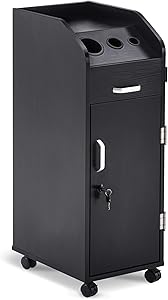 BarberPub Beauty Salon Trolley Storage Cart Review