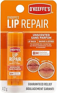 O'Keeffe's Unscented Lip Repair Lip Balm 5-Pack