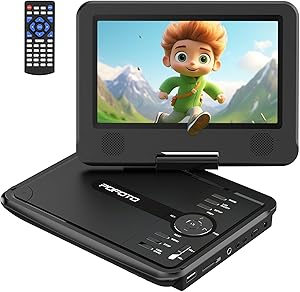 POFOTO PD07 Portable DVD Player Review