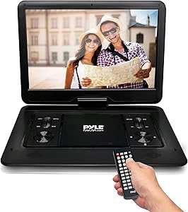 Pyle PDV177BK Portable DVD Player 17.9″ HD Review