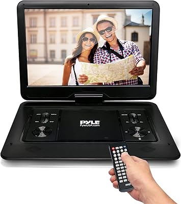 Pyle PDV177BK Portable DVD Player 17.9″ HD