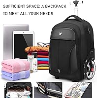 WMHYLYH Rolling Backpack with Large Wheels 20-inch — image 5