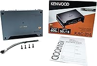 Kenwood KAC-314 4-Channel Car Stereo Amplifier — image 2