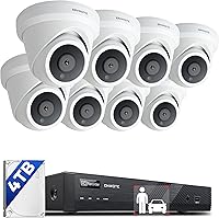 ONWOTE 16-Channel 4K NVR Security Camera System with 8MP Cameras, 4TB HDD — image 1