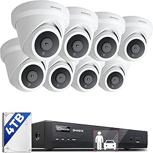 ONWOTE 16-Channel 4K NVR Security Camera System with 8MP Cameras, 4TB HDD Review