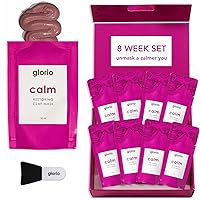 Glorio Calm Aloe Clay Masks (8 count) — image 1