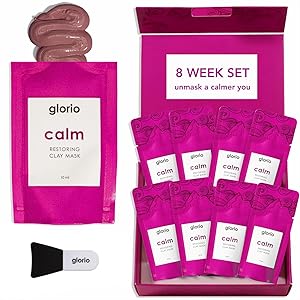 Glorio Calm Aloe Clay Masks (8 count) Review