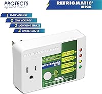 Refrigmatic MEGA 2-in-1 Electronic Voltage & Surge Protector for Refrigerators — image 4