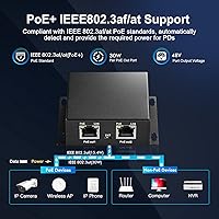 MokerLink 3-Port Gigabit PoE Passthrough Switch — image 4