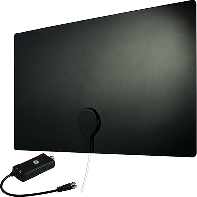 GE Ultra Edge Indoor TV Antenna, 50 Mile Range