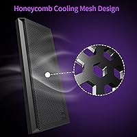 MOROVOL P5 ATX Mid Tower Gaming PC Case — image 8