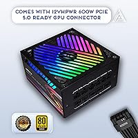 Apevia ATX-PM1200W 1200W Fully Modular RGB Power Supply — image 3