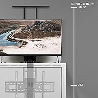 VIVO MOUNT-E-UP80D Motorized TV Stand for 37–77 inch Screens — image 4