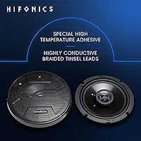Hifonics Zeus ZS65CXS 6.5-Inch 3-Way Shallow Mount Coaxial Speakers — image 5