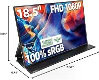 Ingnok 18.5-inch Portable Monitor — image 9