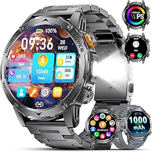 BENYAR EF12 Military Smart Watch for Men Review