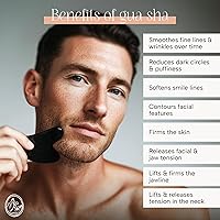 Mount Lai Obsidian Gua Sha Facial Tool — image 3