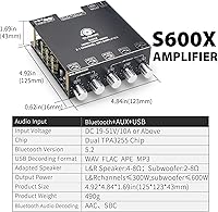 DAJUNGUO S600X 2.1 Channel Amplifier Board — image 6