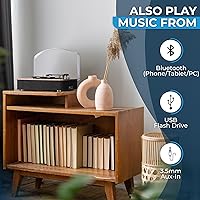 SoundBeast Retro Wooden Turntable TT24 — image 3