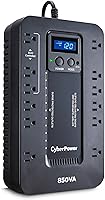 CyberPower EC850LCD UPS Battery Backup and Surge Protector — image 3