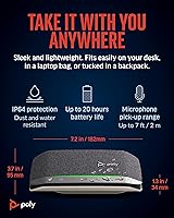 Poly Sync 20+ Portable Bluetooth Speakerphone — image 6