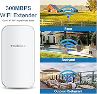 TODAAIR Outdoor N300 WiFi Extender — image 4