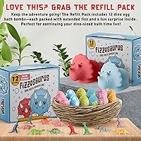 Quack Quack Moo Dinosaur Bath Bombs for Kids - 12 Pack — image 8