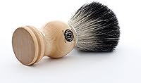 Badger Shaving Brush by WSP - 100% Pure Black Badger Hair — image 2