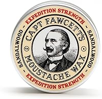 Captain Fawcett Expedition Strength Sandalwood Moustache Wax 15ml — image 1