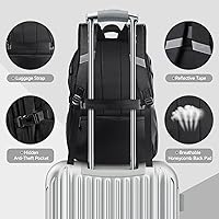 Ankyery Laptop Travel Backpack with USB Charging Port, 30L — image 6