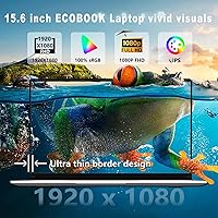 DUNHOO ECOBOOK 15.6-inch Laptop, Celeron N4000, 8GB RAM, 256GB SSD — image 4